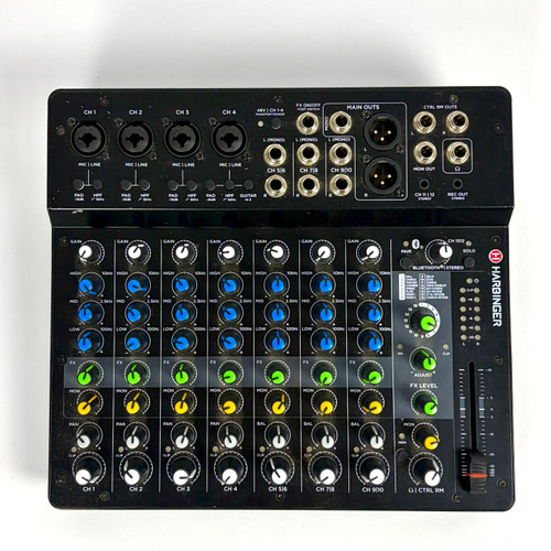 Vist Large View of Product Image Which is Used Harbinger LV12 Mixing Console