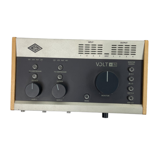 Vist Large View of Product Image Which is Used Universal Audio VOLT 476 Computer Interface 4 A/D Recording Inputs