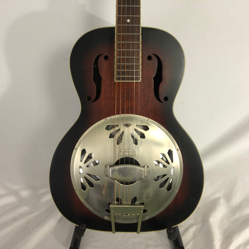 Vist Large View of Product Image Which is Used Gretsch G9240 ALLIGATOR Laminate Top Acoustic Guitar Sunburst