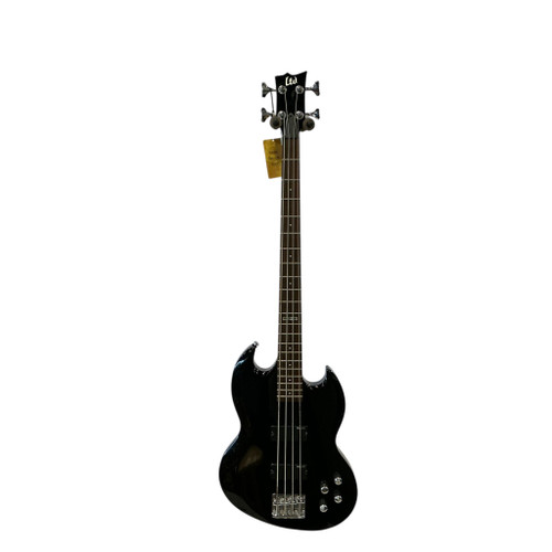 Vist Large View of Product Image Which is Used LTD VIPER-104 Bass Guitar Black 4-String