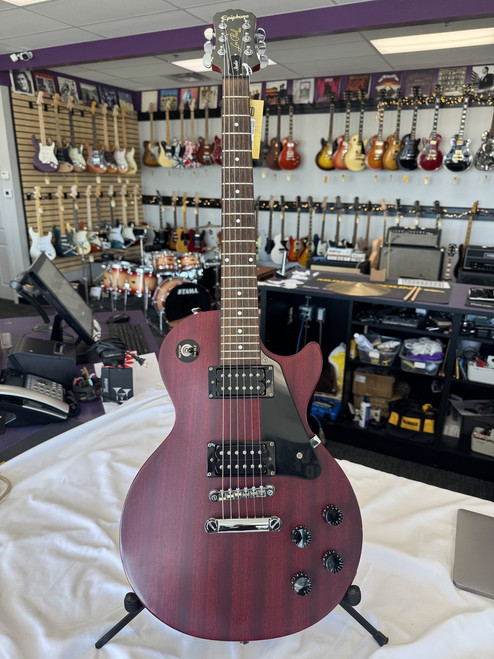 Vist Large View of Product Image Which is Used 2007 Epiphone LES PAUL STUDIO LP Type Electric Guitar Red 6-String