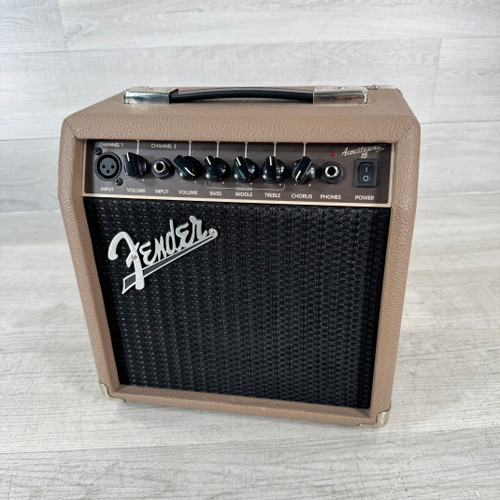 Vist Large View of Product Image Which is Used Fender Acoustasonic 15 - 15-watt 1 x 6-inch Acoustic Guitar Combo Amplifier