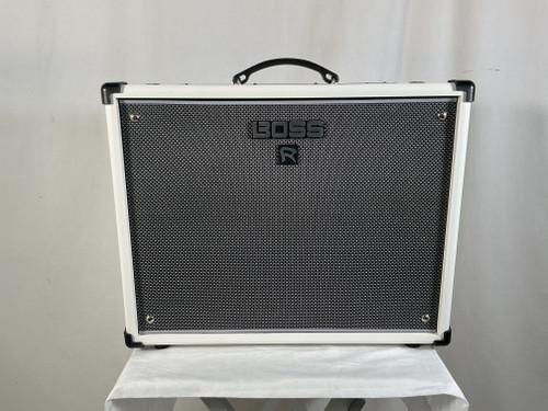 Vist Large View of Product Image Which is Used Boss KATANA 100 MKII WHITE 1 x 12 Solid State Amplifier 1 x 12