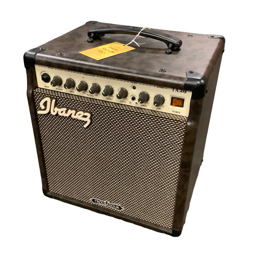 Vist Large View of Product Image Which is Used Ibanez TRUBADOR TA-20 Solid State Guitar Amp 1 x 8