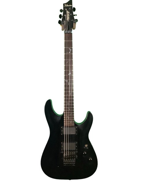 Vist Large View of Product Image Which is Used Schecter DAMIEN 6 Electric Guitar Black 6-String