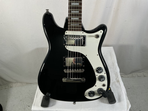 Vist Large View of Product Image Which is Used Epiphone WILSHIRE PRO Double Cut Electric Guitar Black 6-String