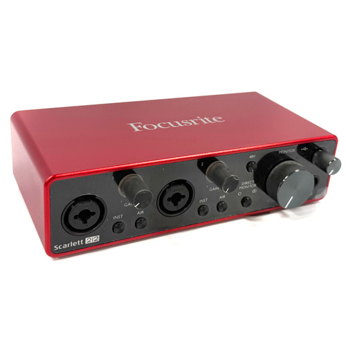 Vist Large View of Product Image Which is Used Focusrite Scarlett 2I2 Gen 3 Computer Interface 