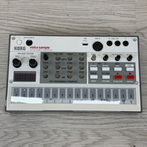 Vist Large View of Product Image Which is Used Korg VOLCA SAMPLE Compact Synthesizer Compact