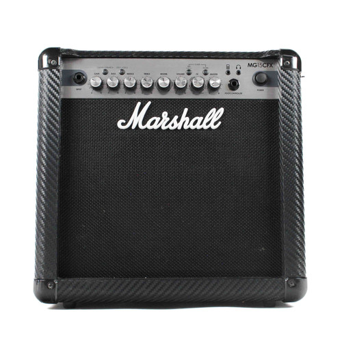 Vist Large View of Product Image Which is Used Marshall MG15CFX 1 x 8 Solid State Amplifier 1 x 8
