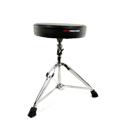 Vist Large View of Product Image Which is Used Gator Frameworks Round Top Drum Throne