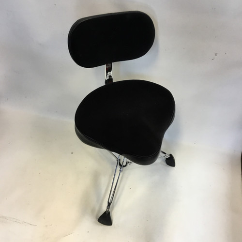 Vist Large View of Product Image Which is Used Gibraltar MOTO THRONE W/ BACK Drum Throne