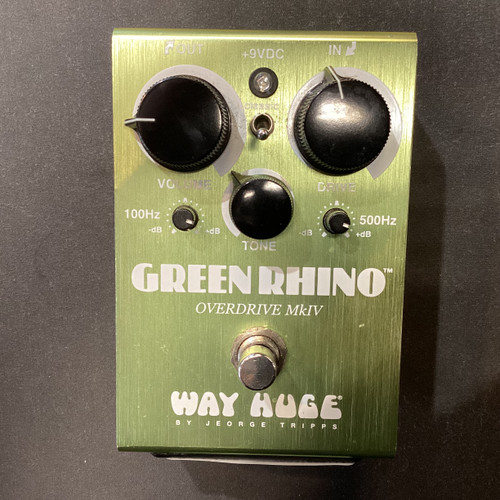Vist Large View of Product Image Which is Used Way Huge GREEN RHINO OVERDRIVE MKIV Overdrive Pedal