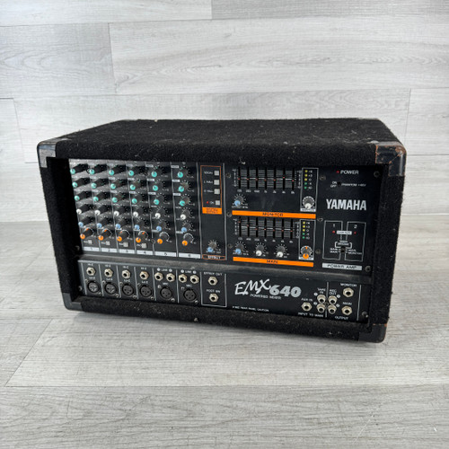 Vist Large View of Product Image Which is Used Yamaha EMX640 - Powered Mixer Head