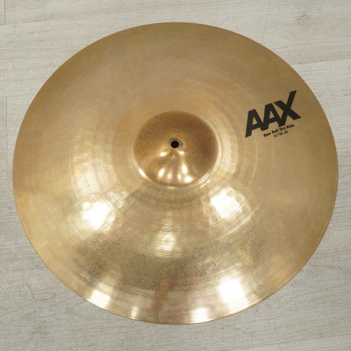 Vist Large View of Product Image Which is Used Sabian Aax Raw Bell Dry Ride Cymbal 21 - Inch