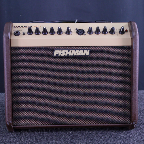 Vist Large View of Product Image Which is Used Fishman LOUDBOX MINI ACOUSTIC AMP Solid State Guitar Combo Other