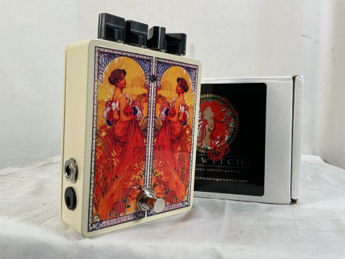 Vist Large View of Product Image Which is Used Red Witch EUPHEMIA SAMPLE HOLD FILTER Sampler Pedal