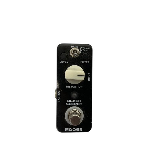 Vist Large View of Product Image Which is Used Mooer BLACK SECRET Distortion Pedal