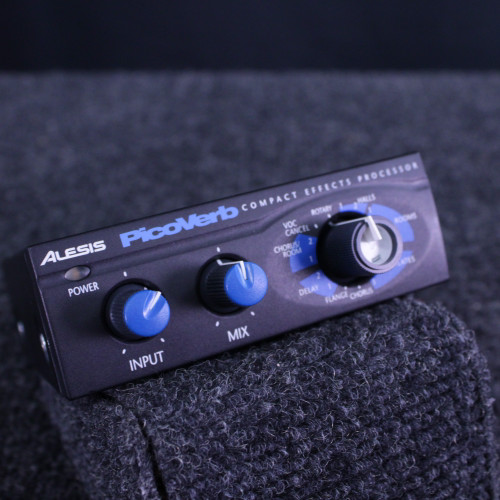 Vist Large View of Product Image Which is Used Alesis PICOVERB COMPACT EFFECTS PROCESSOR Pro Sound Effects Unit
