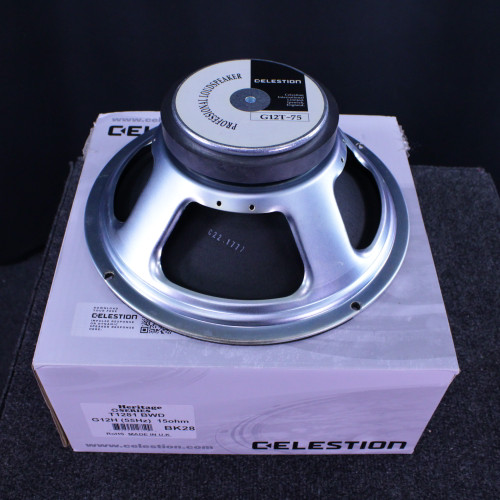 Vist Large View of Product Image Which is Used Celestion G12T-75 SPEAKER 1 x 12 Guitar Speaker Cabinet 1 x 12