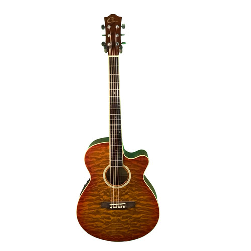 Vist Large View of Product Image Which is Used Eleca ELECA EAG 6-08 ACOUSTIC/ELEC Acoustic Guitar Tobacco Sunburst