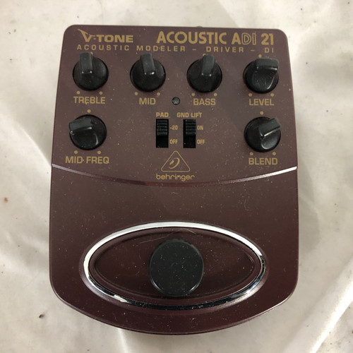 Vist Large View of Product Image Which is Used Behringer ADI21 Guitar Effects Pedal