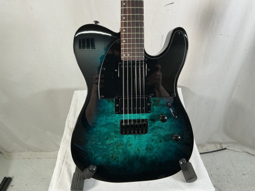 Vist Large View of Product Image Which is Used LTD TE-2000DX T Type Electric Guitar Green 6-String