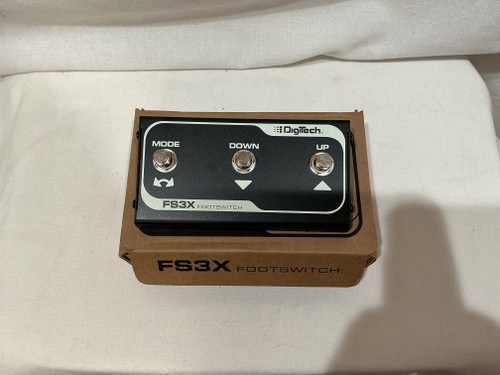 Vist Large View of Product Image Which is Used Digitech FS3X Switch Pedal