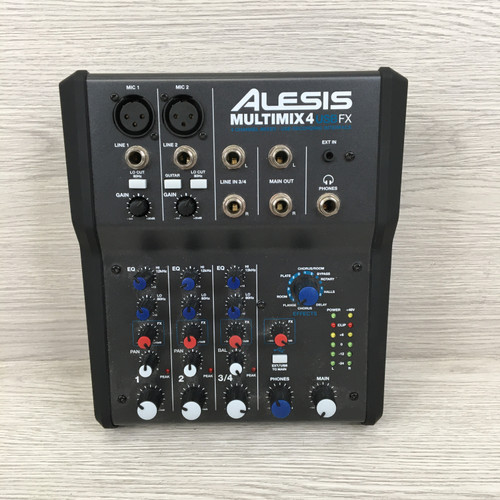 Vist Large View of Product Image Which is Used Alesis MULTIMIX4 USB FX Mixing Console