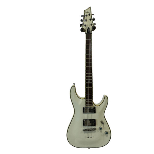 Vist Large View of Product Image Which is Used Schecter C-1 ELITE Super S Electric Guitar White 6-String