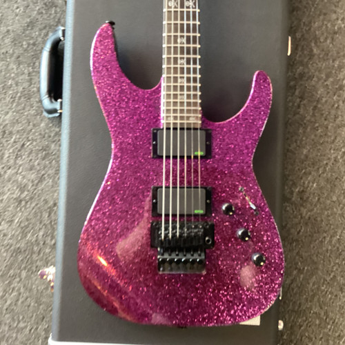Vist Large View of Product Image Which is Used LTD KH-602 Super S Electric Guitar Purple 6-String
