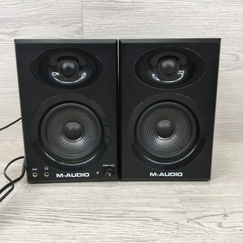 Vist Large View of Product Image Which is Used M-Audio BX3 GRAPHITE STUDIO MONITORS -PAIR- Powered Studio Monitor