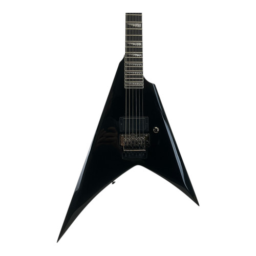 Vist Large View of Product Image Which is Used Esp LTD ALEXI-200 Offset Double Cutaway Electric Guitar Black 6-String