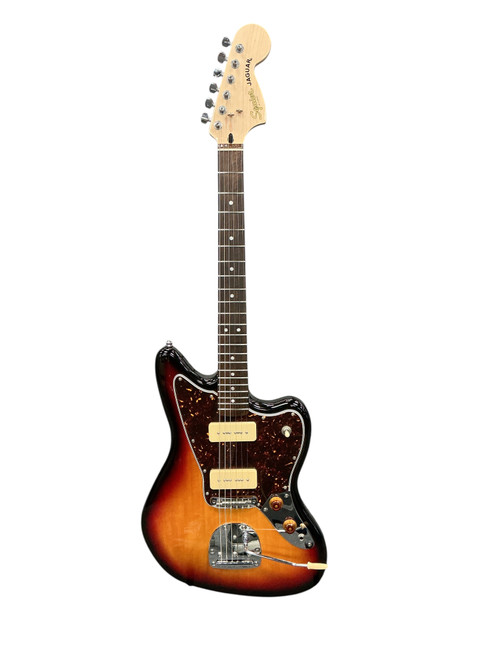 Vist Large View of Product Image Which is Used Squier AFFINITY SERIES JAGUAR Electric Guitar Sunburst 6-String