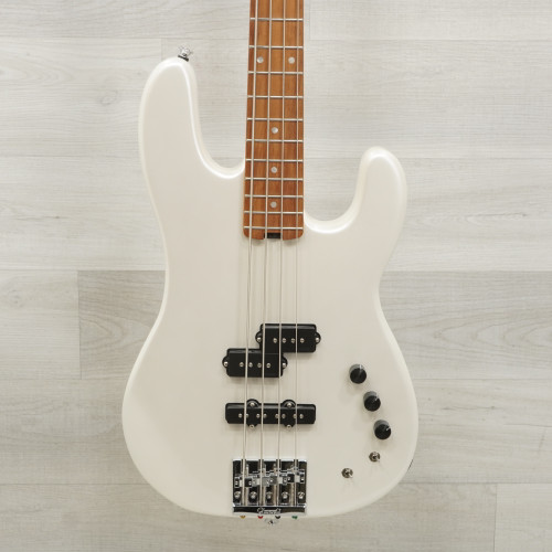Vist Large View of Product Image Which is Used Charvel Pro Mod Pj IV Bass Guitar White @ Passive