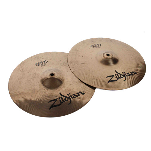 Vist Large View of Product Image Which is Used Zildjian ZBT HI HATS 13 Hi Hat Cymbals 13"