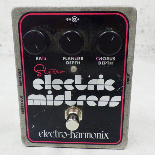 Vist Large View of Product Image Which is Used Electro Harmonix (E/H) Stereo Electric Mistress Chorus Pedal