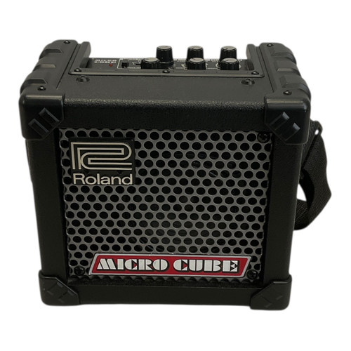 Vist Large View of Product Image Which is Used Roland Micro Cube 1 X 5 Solid State Amplifier 1 X 5