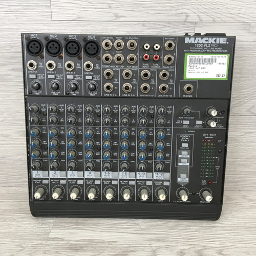 Vist Large View of Product Image Which is Used Mackie 1202 VLZ PRO Mixing Console