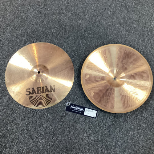 Vist Large View of Product Image Which is Used Sabian B8 Hi Hat Cymbals 14"