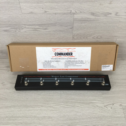 Vist Large View of Product Image Which is Used Voodoo Lab COMMANDER PEDAL SWITCHER Switch Pedal