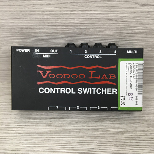 Vist Large View of Product Image Which is Used Voodoo Lab CONTROL SWITCHER Switch Pedal