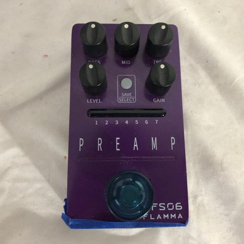Vist Large View of Product Image Which is Used Flamma FS06 PREAMP Guitar PreAmp Pedal