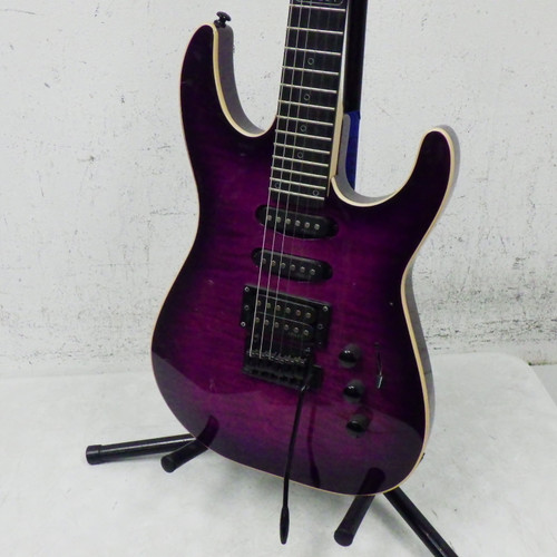 Vist Large View of Product Image Which is Used FESLEY FDK800 Super S Electric Guitar Purple 6-String