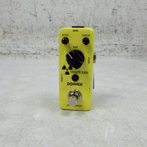 Vist Large View of Product Image Which is Used Donner YELLOW FALL ECHO Echo Pedal