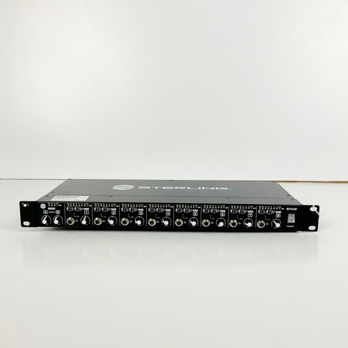 Vist Large View of Product Image Which is Used Sterling SHA8 Rackmount Headphone Amplifier