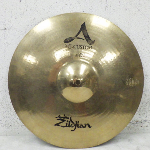 Vist Large View of Product Image Which is Used Zildjian 15 INCH A CUSTOM CRASH Crash Cymbal 15"