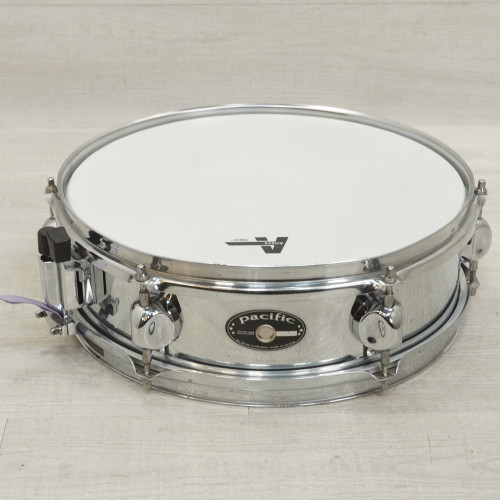 Vist Large View of Product Image Which is Used Pacific 13x3 Piccolo Metal Snare Drum