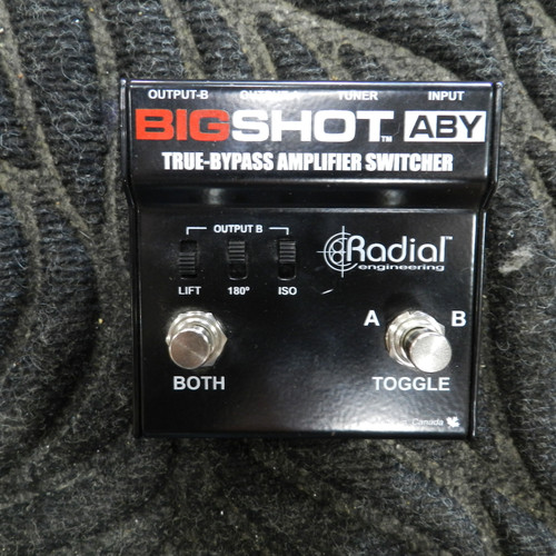 Vist Large View of Product Image Which is Used Radial Engineering BIGSHOT ABY A/B/Y Switch