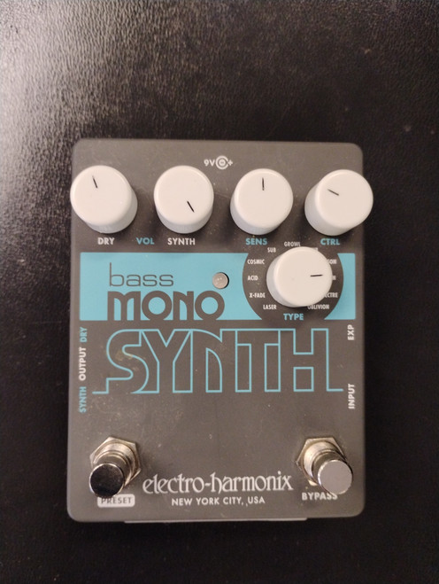 Vist Large View of Product Image Which is Used Electro Harmonix (E/H) BASS MONO SYNTH Guitar Effects Pedal