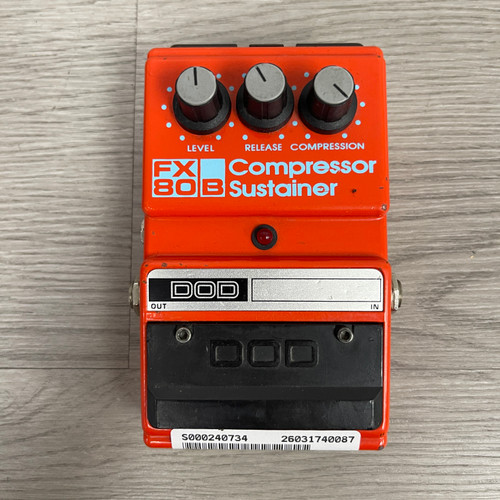 Vist Large View of Product Image Which is Used - DOD FX80B COMPRESSOR SUSTAINER - Compressor Pedal